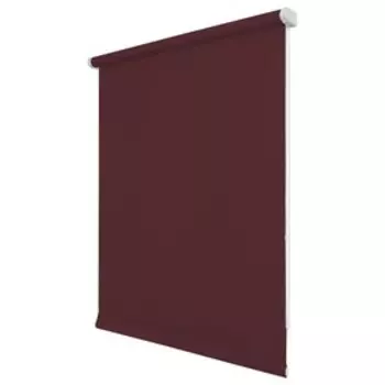 Рулонная штора «Плайн», 78х175 см, цвет бордовый