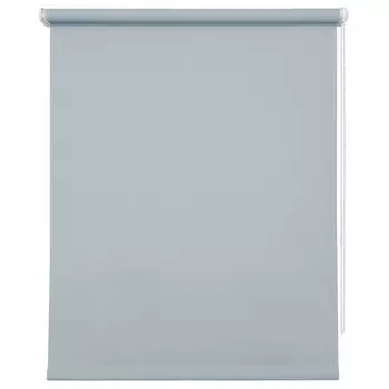 Рулонная штора «Плайн», 78х175 см, цвет светло-голубой