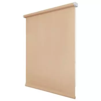 Рулонная штора «Плайн», 85х175 см, цвет персиковый