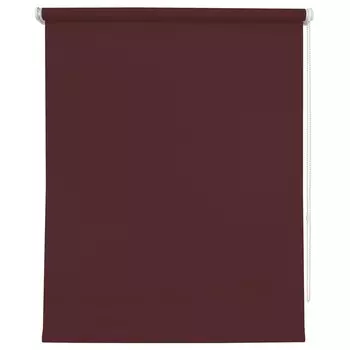 Рулонная штора «Плайн», 90х175 см, цвет бордовый