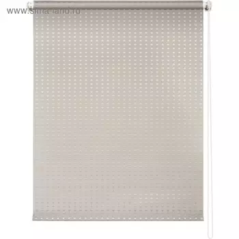 Рулонная штора «Плаза», 70 х 175 см, цвет кремовый