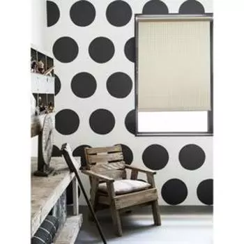 Рулонная штора «Плаза», 85 х 175 см, цвет кремовый