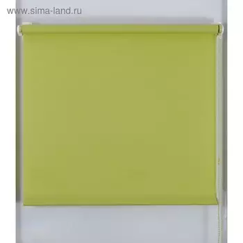 Рулонная штора «Простая MJ» 150х160 см, цвет оливковый