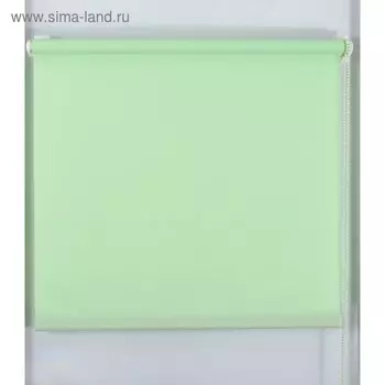 Рулонная штора «Простая MJ» 65х160 см, цвет зеленое яблоко
