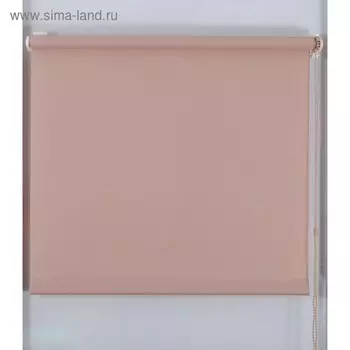 Рулонная штора «Простая MJ» 75х160 см, цвет какао