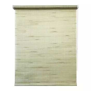 Рулонная штора «Рига», 61х175 см, цвет зеленый