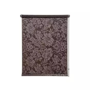 Рулонная штора «Романтика», 200х160 см, цвет шоколад