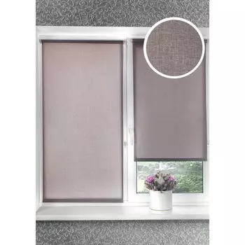 Рулонная штора «Роза смог», 52х160 см, цвет нюдовый