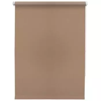 Рулонная штора «Шантунг», 120 х 175 см, цвет какао