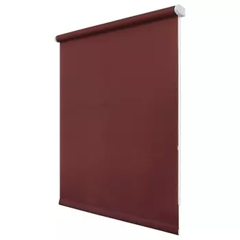 Рулонная штора «Шантунг», 180х175 см, цвет красный