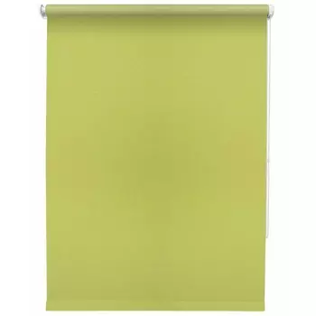 Рулонная штора «Шантунг», 80х175 см, цвет салатовый