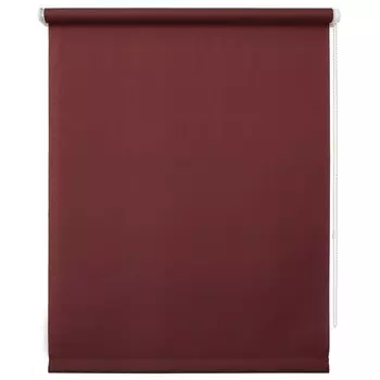 Рулонная штора «Шантунг», 85х175 см, цвет красный