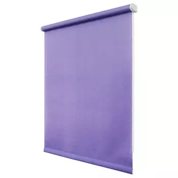 Рулонная штора «Шантунг», 90х175 см, цвет сиреневый