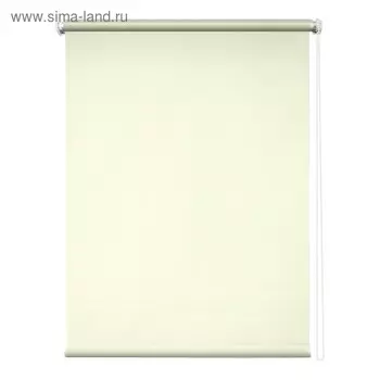 Рулонная штора «Сильвер», 160 х 175 см, блэкаут, цвет бежевый