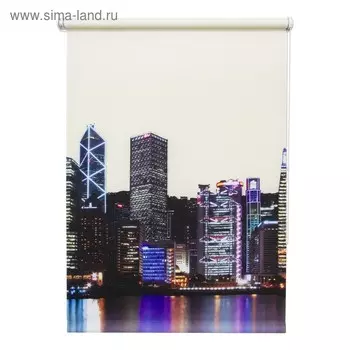 Рулонная штора «Сити», 160 х 175 см, цвет день