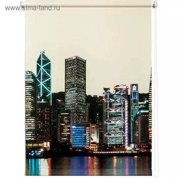 Рулонная штора «Сити день», 60 х 175 см