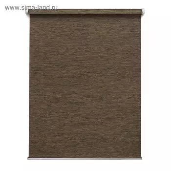 Рулонная штора «Техас», 80 х 175 см, цвет мокко