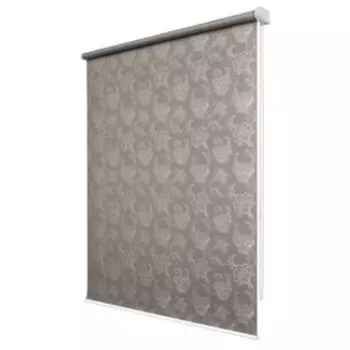 Рулонная штора «Тюильри», 78х175 см, цвет табачный