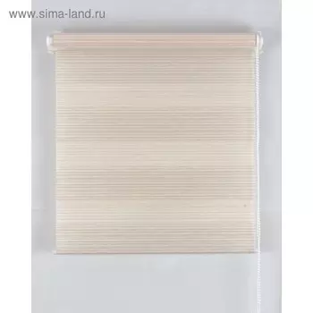 Рулонная штора «Зебра», размер 180х160 см