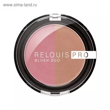 Румяна для лица Relouis PRO blush duo, тон №206