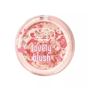 Румяна компактные Estrde Lovely Blush, тон 201