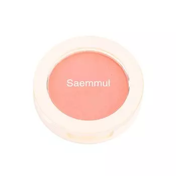 Румяна компактные Saemmul Single Blusher CR01 Naked Peach 5 гр