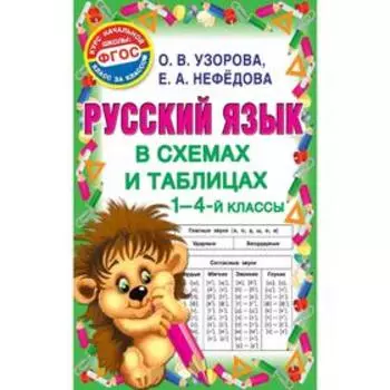 Русский язык в схемах и таблицах. 1-4 класс