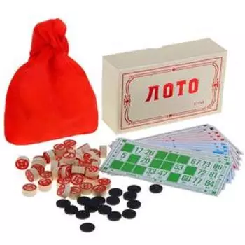 Русское лото, настольная игра «Подарочное», 1810 см, 20 фишек