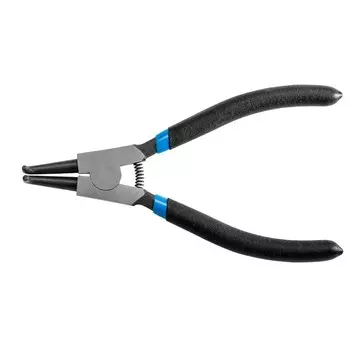 Съемник наружных стопорных колец HOEGERT HT1P148, изогнутые концы, 150 мм