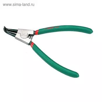 Съемник внешних стопорных колец HANS 1857-7, изогнутые концы, 170 мм