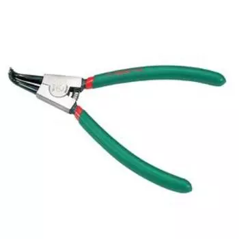 Съемник внешних стопорных колец HANS 1857-9, изогнутые концы, 210 мм