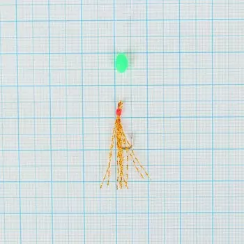 Сабик Akara Flasher Aurora Bait Rigs1 Ni № 12, 6 крючков