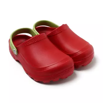 Сабо детские «Тим», амарантовое, салатовый, размер 31-32