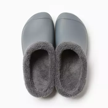 Сабо мужские утепленные "Мортон" цвет серый, размер 41