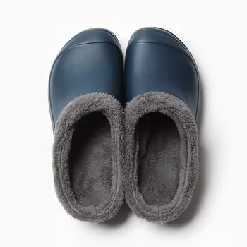 Сабо мужские утепленные "Мортон" цвет синий, размер 41