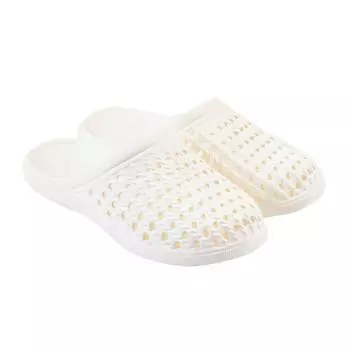 Сабо женские, цвет белый, размер 38