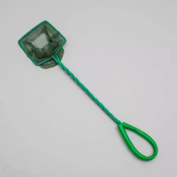 Сачок аквариумный 7.5 см, зелёный