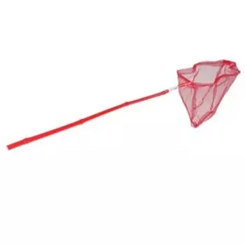 Сачок детский "Звёздочка" бамбуковая ручка: 80 см, d=20 см, цвет МИКС