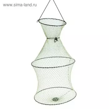 Садок с металлическими кольцами, d=32 см, h=60 см