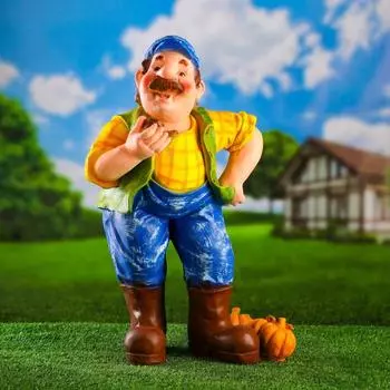 Садовая фигура из полистоуна «Дачник», 542336 см