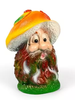 Садовая фигура "Дед Боровик" 45х35х30см