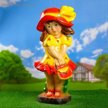 Садовая фигура из гипса «Модница», 403087 см