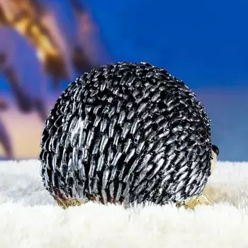 Садовая фигура из полистоуна «Ёж зимний», h=20 см