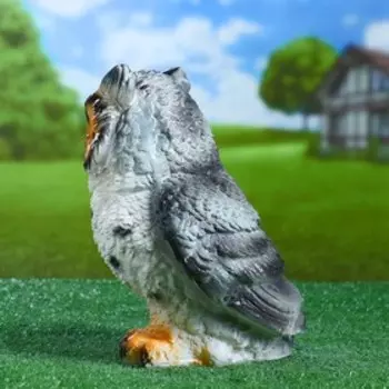 Садовая фигура"Филин" 19х18х28см