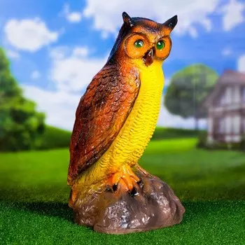 Садовая фигура "Филин" 25х18х50см