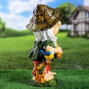 Садовая фигура из гипса «Гном хулиган», 391723 см