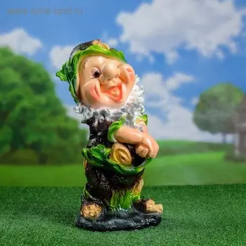 Садовая фигура из гипса «Гном-лесовик», 381920 см