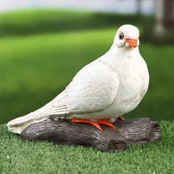 Садовая фигура "Голубь" 19х10х14см