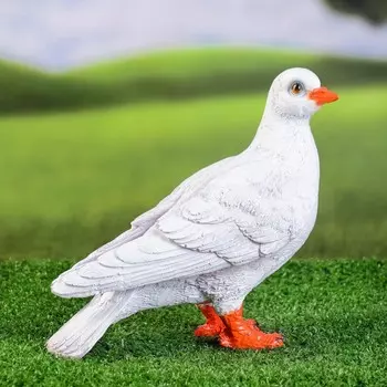 Садовая фигура "Голубь" 19см