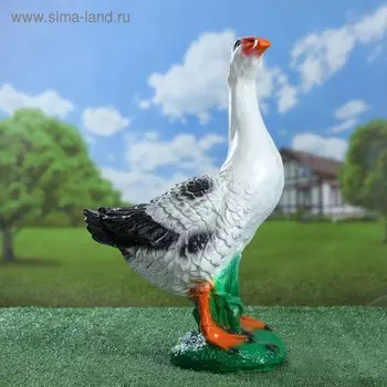 Садовая фигура "Гусь" 30х18х40см
